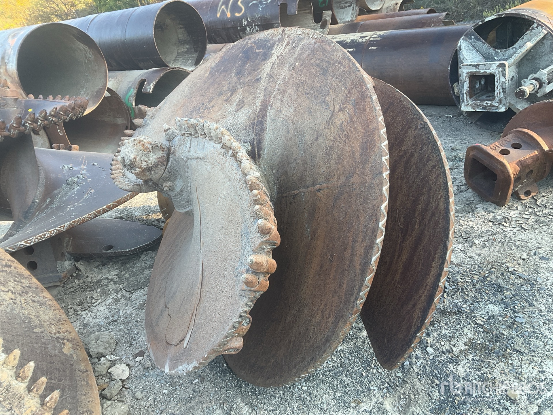 60 in Rock Auger Attachment - Fits Foundation Drill