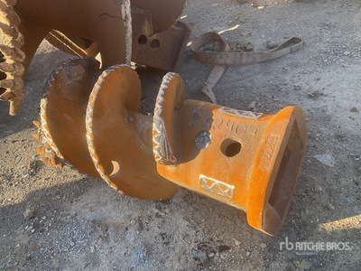 24 in Rock Auger Attachment - Fits Foundation Drill