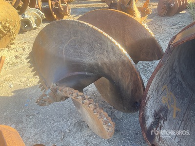 54 in Rock Auger Attachment - Fits Foundation Drill