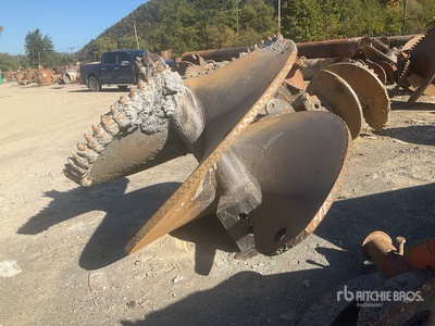 60 in Rock Auger-bevestiging - Fits Foundation Drill