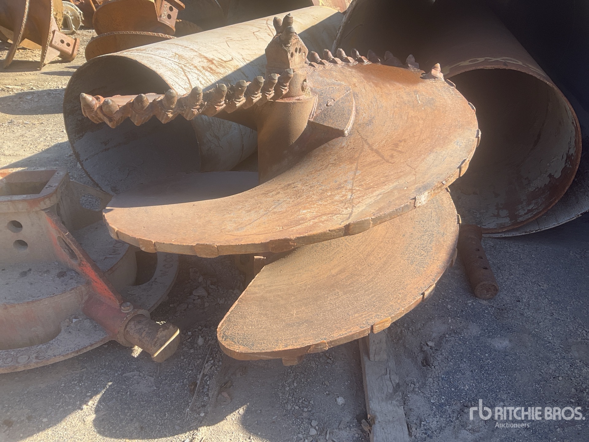 66 in Rock Auger Attachment - Fits Foundation Drill