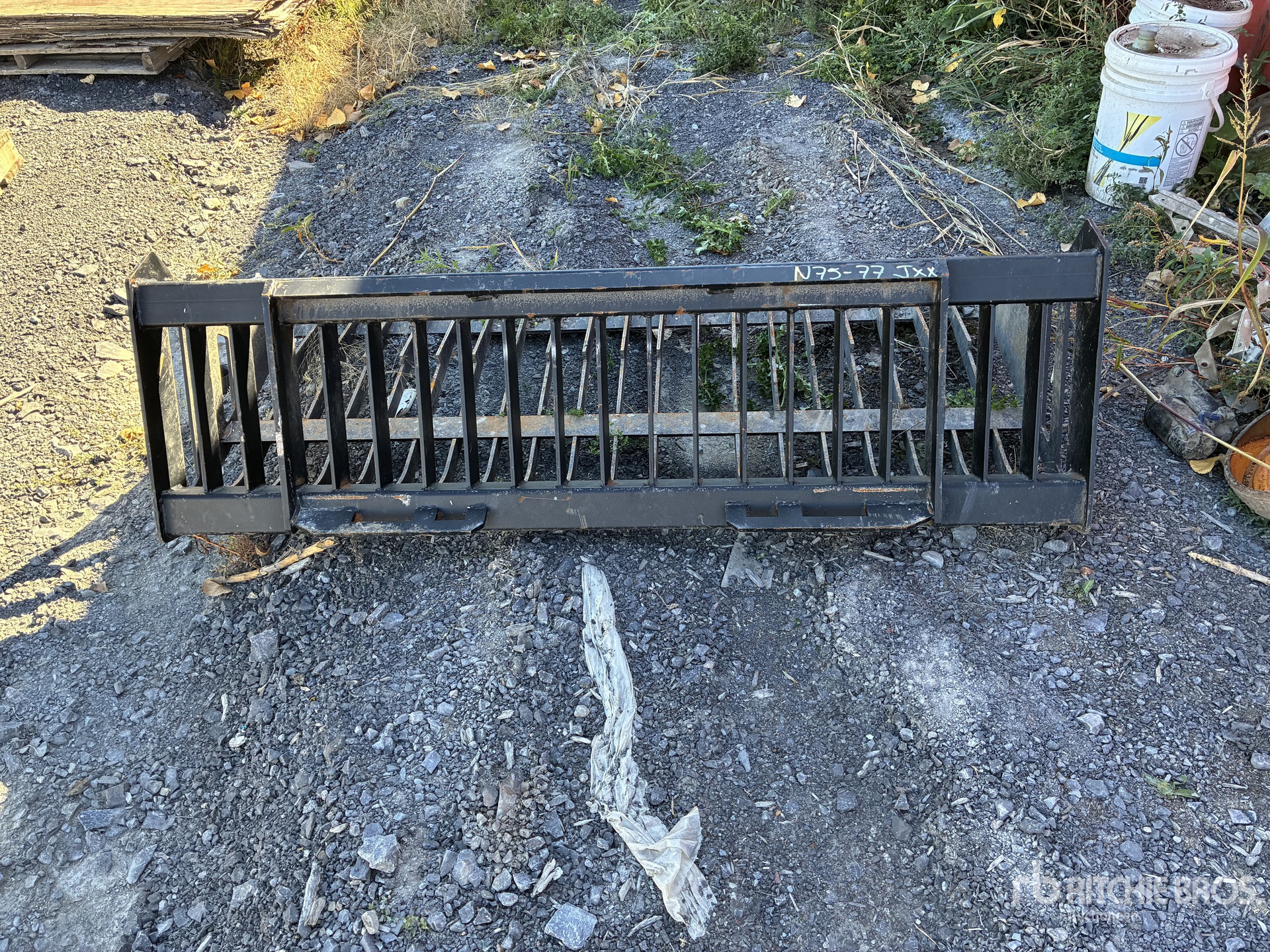 66 in Skeleton Skid Steer Bucket - Fits Kubota SSV65