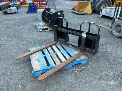 48 in Skid Steer Forks - Fits Kubota SSV65