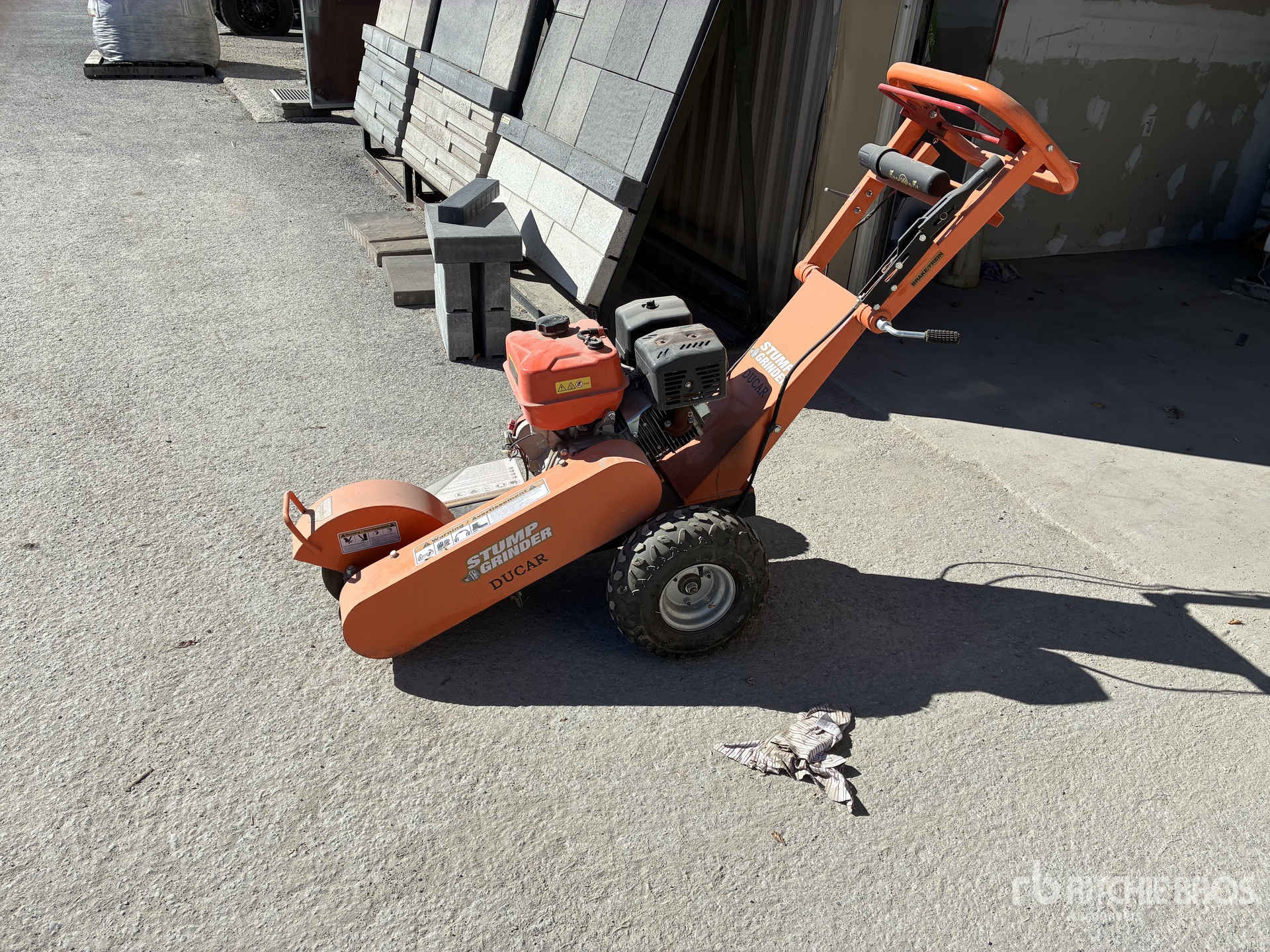 Ducar Walk Behind Stump Grinder