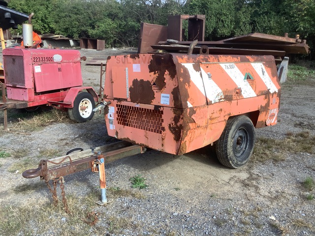 Sullivan D185 Mobile Air Compressor (Inoperable)