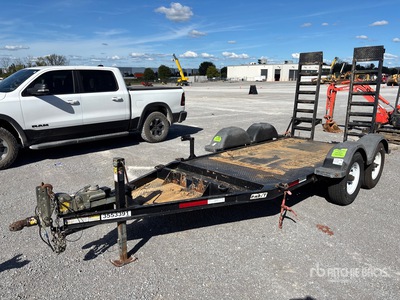 2018 Pratt CP0510 10 ft T/A Plant Trailer
