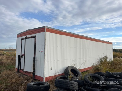 40 ft x 12 ft Skid-Mounted Office/Storage Unit