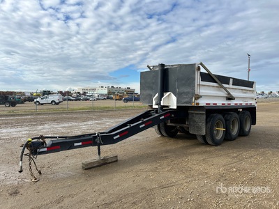 2008 Load Line 17 ft Tri/A Pup Dump Trailer