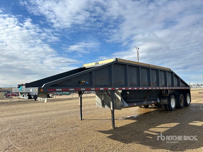 2000 Decap 42 ft Tri/A Belly Dump Trailer