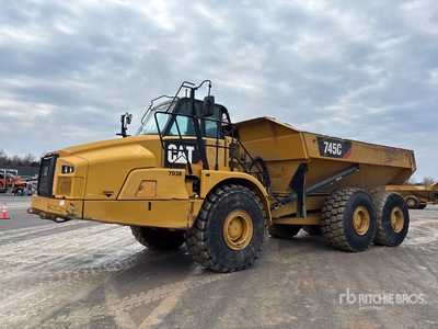 2015 Cat 745C Articulated Dump Truck