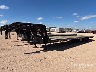 2022 PJ 3H492 40 ft T/A Hydraulic Tail Trailer