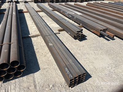 Quantity of (16) 2 in x 3 in x 11 GA Rectangle Tube Divers