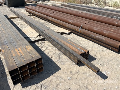 Quantity of (16) 2 in x 3 in x 11 GA Rectangle Tube Divers