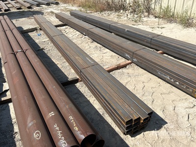 Quantity of (16) 2 in x 3 in x 11 GA Rectangle Tube Divers