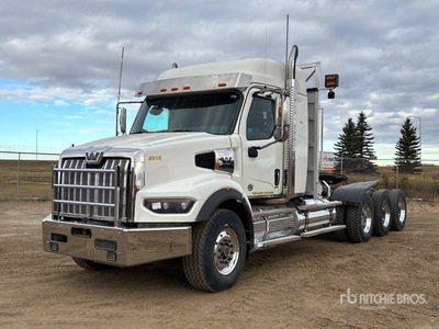 2022 Western Star 4900 8x6 Logging Tri/A Sleeper Truck Tractor