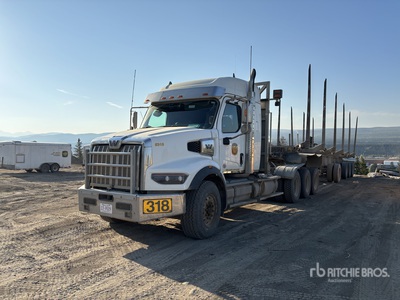 2022 Western Star 4900 8x6 Logging Sleeper Truck Tractor