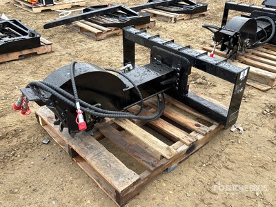 2025 GIYI GY-BSG45 57 in Skid Steer Stump Grinder