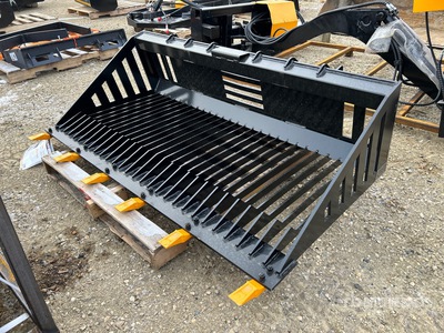 2025 GIYI RB66 66 in Skid Steer Bucket (Unused)