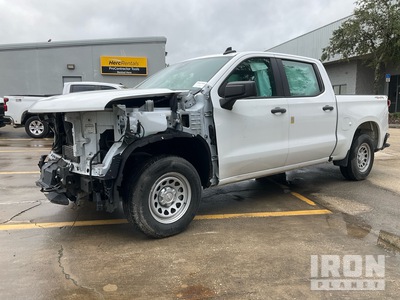 2022 (unverified) Chevrolet 1500 4x4 Crew Cab Pickup (Inoperable)