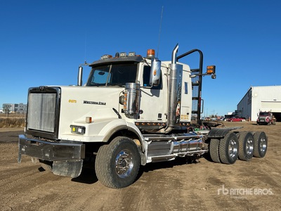 2019 Western Star 4900SA 8x6 Logging Sleeper Truck Tractor