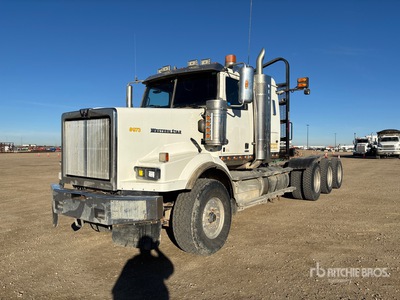 2019 Western Star 4900SA 8x6 Logging Tri/A Sleeper Truck Tractor