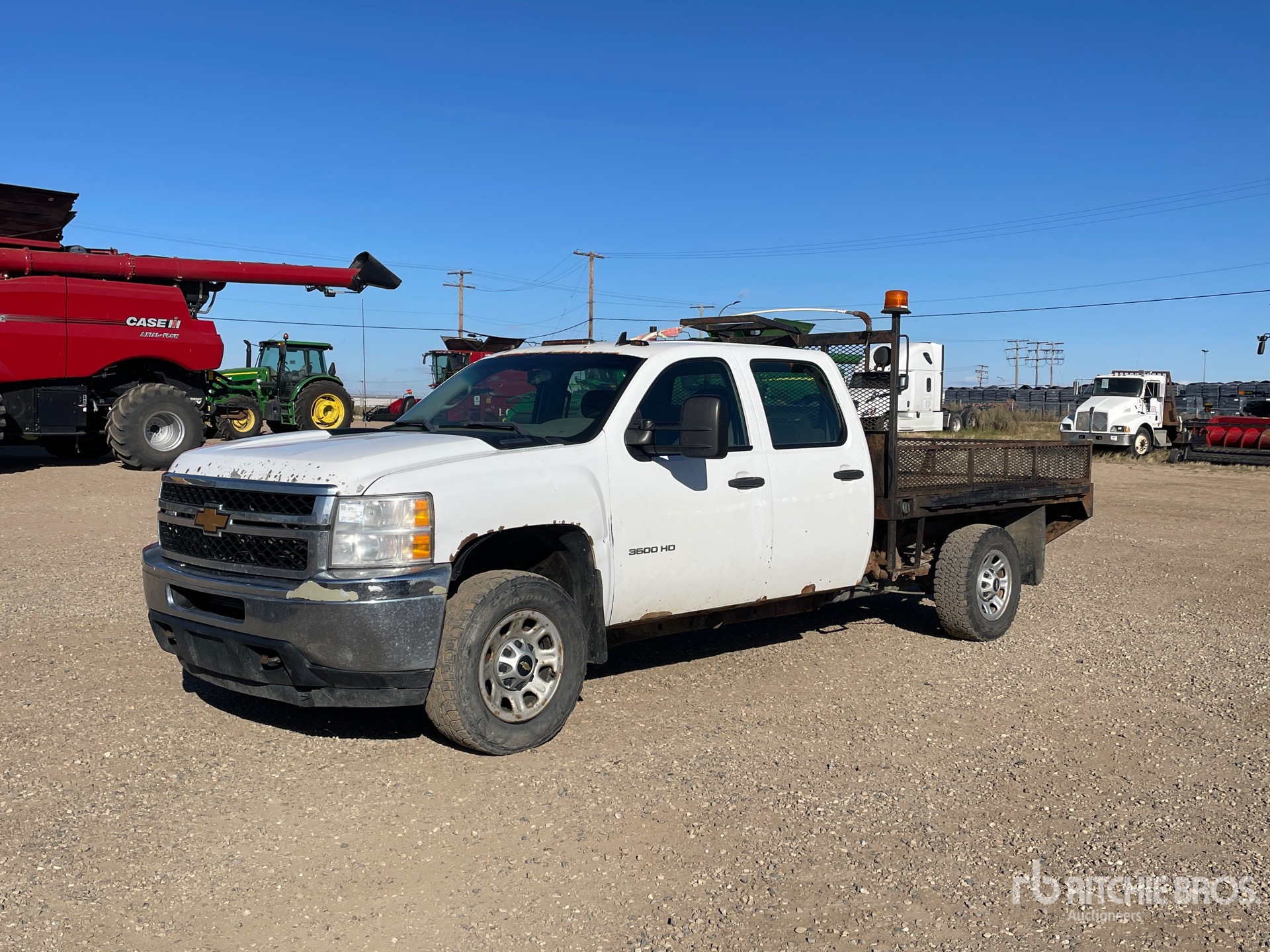2013 Chevrolet 3500HD Flatbed Truck
