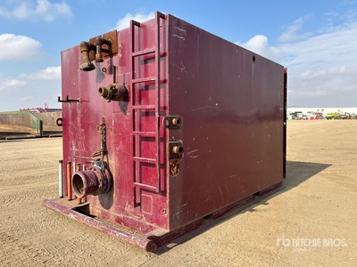 Skid Mounted Steel Mud Pump Test Tank