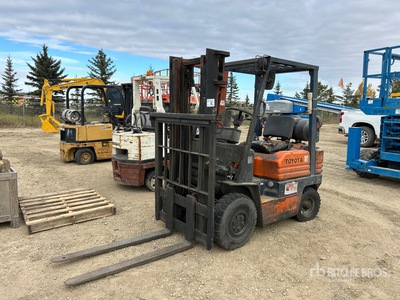 1987 Toyota 5FG18 1800 kg Pneumatic Tire Forklift
