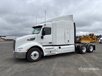 2021 Peterbilt 579 6x4 T/A Sleeper Truck Tractor