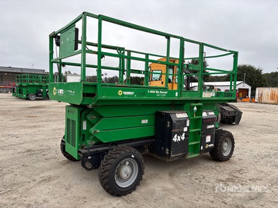 2015 Genie GS-3384 RT 4x4 Dual Fuel Scissor Lift
