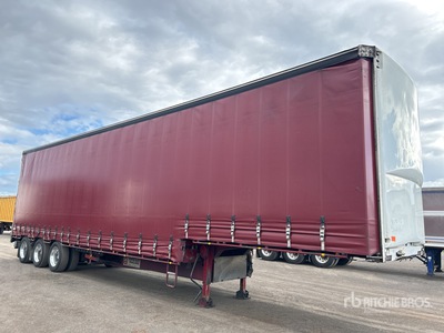 2007 Topstart 13.4 m Tri/A Step Deck Remolque con Lona
