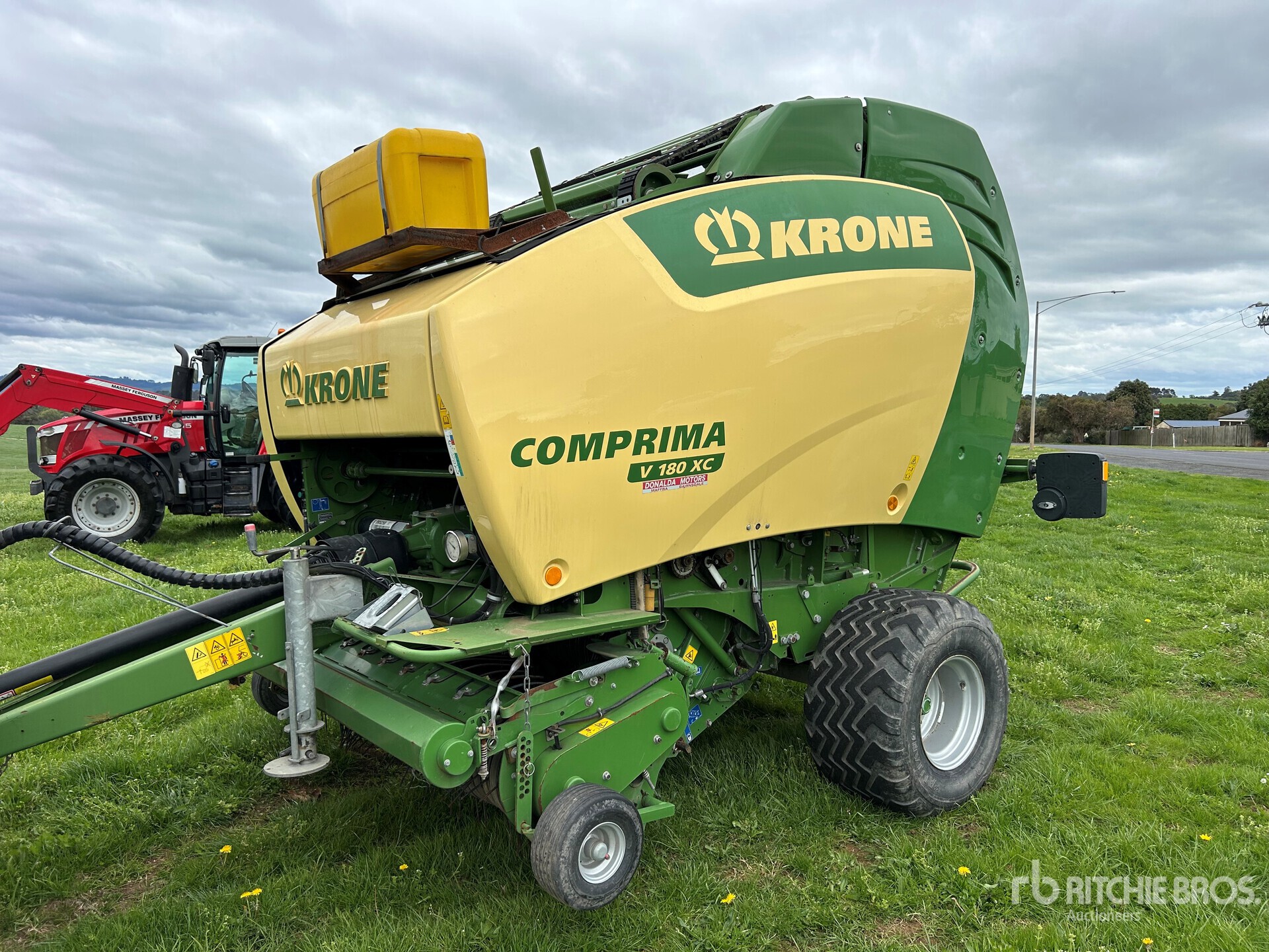 2018 Krone Comprima V180XC Round Baler