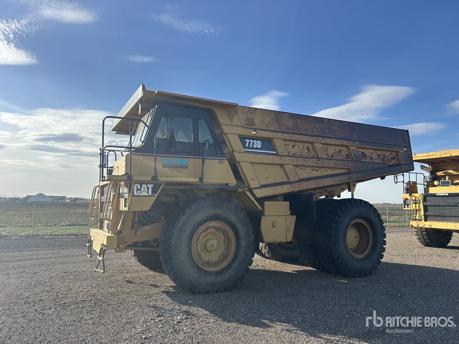 1998 Cat 773D Haul Truck