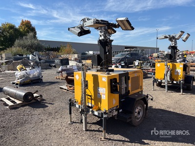 Metrolite DLT-8C 6.4 kW を見 Light Tower (Inoperable)