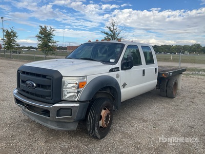 2012 Ford F-450 4x4 Crew Cab بيك اب (Inoperable)