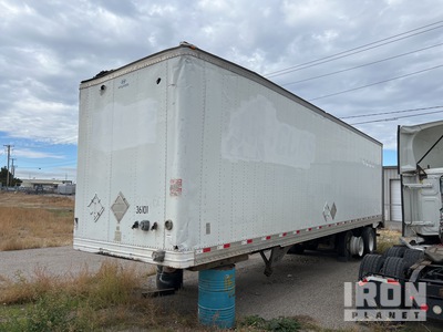 2016 Hyundai 36 ft A-Train Lead Sliding T/A 36' Hyundai van trailer with liftgate Rimorchio furgonato