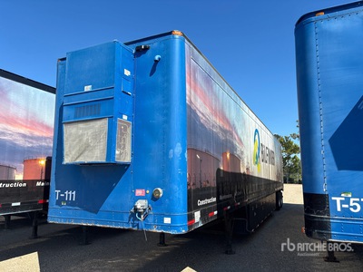 2001 Great Dane 53 ft x 102 in T/A Tool Room Van Trailer