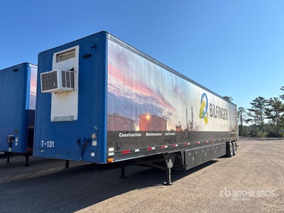 2004 Utility VS2RA 53 ft x 102 in T/A Tool Room Van Trailer