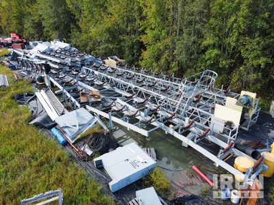 2018 SSI  36 in x Stationary Radial Stacking Conveyor