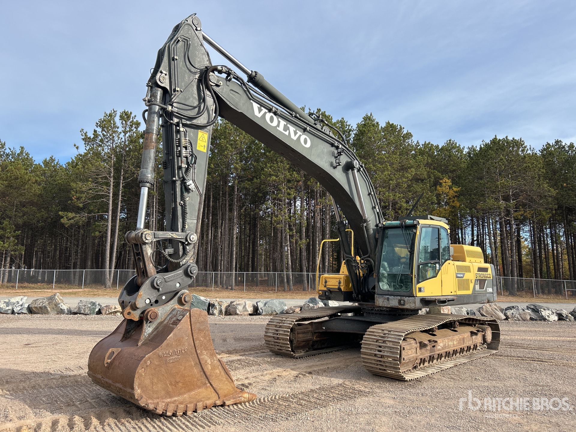 2012 Volvo EC380DL Tracked Excavator
