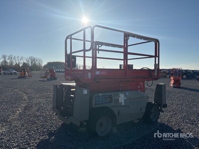 2014 Haulotte Compact DX12 Diesel Scissor Lift (Inoperable)