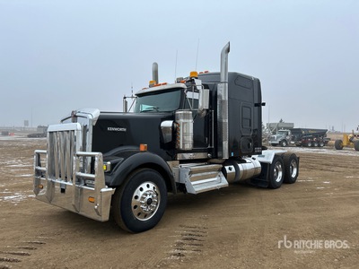 2019 Kenworth W900 6x4 T/A Sleeper Truck Tractor