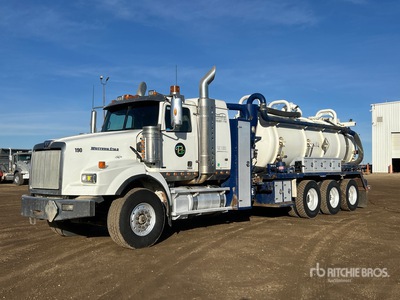 2011 Vacuum Industrial Products on 2011 Western Star 4900SA 8x6 Combination Wash/ Vacuum Tanker Truck