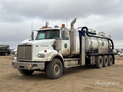 2011 Vacuum Industrial Products on 2011 Western Star 4900SA 8x6 Combination Wash/ Vacuum Tanker Truck