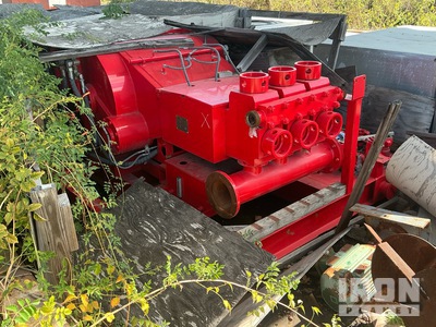 Skid-Mounted STP500M PISTON PUMP (5" PISTON), API 7K 380kW(500hp)