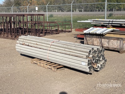 Quantity of (50) 10 ft Drainage Troughs