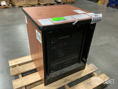 Audio Equipment Cabinet