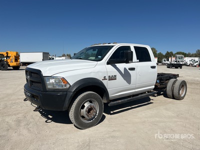 2018 Ram 5500 4x4 Crew Cab Cab & Chassis