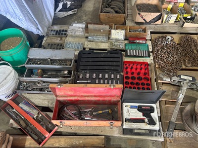 Quantity of Assorted Shop Tools