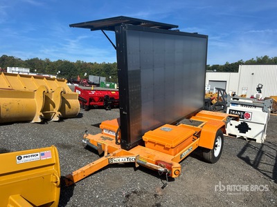 2018 Solar Tech Silent Messenger Solar Tablero de publicaciones (Inoperable)